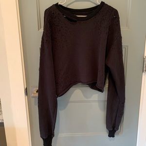 Amiri distressed sweatshirt